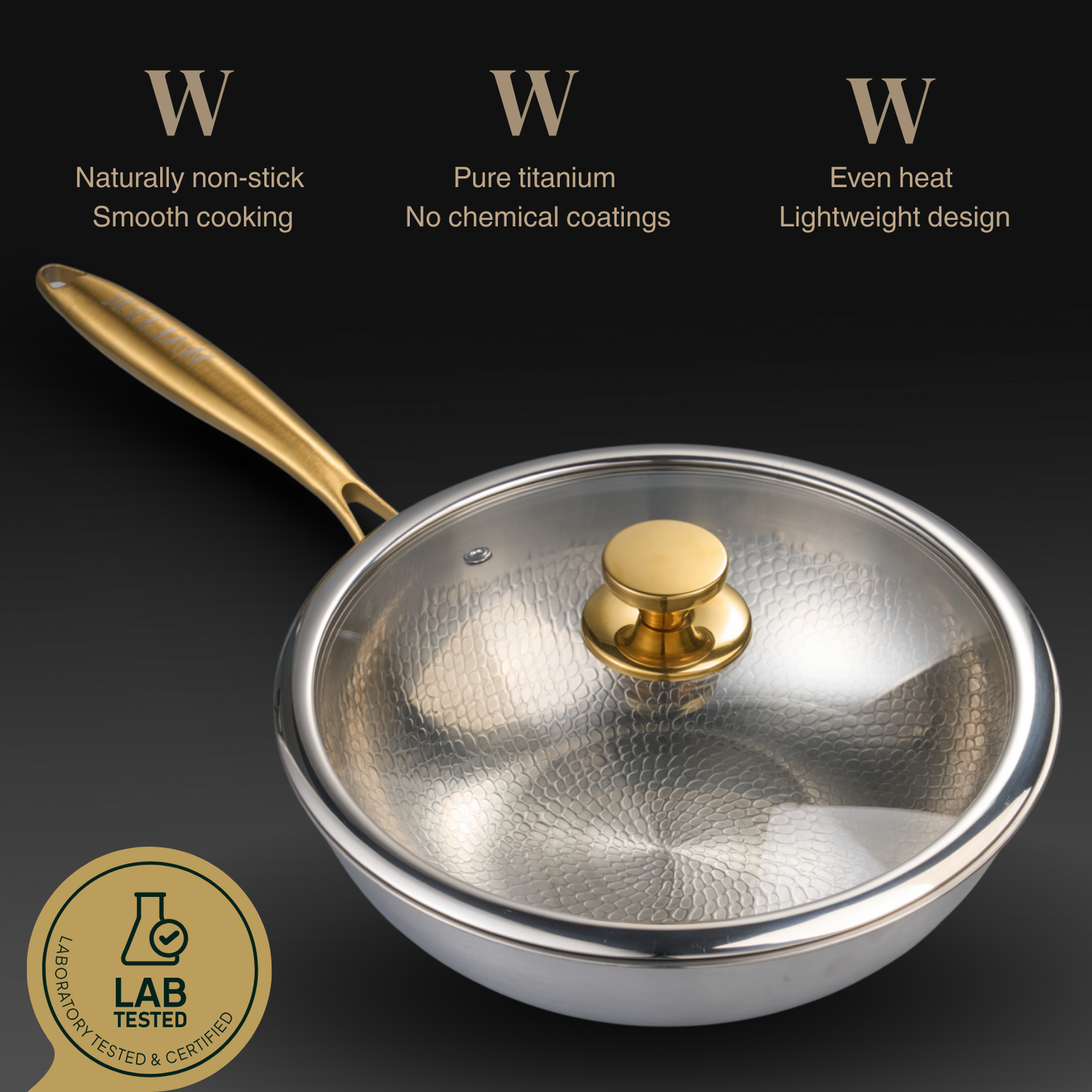Titanium Wok Pan Pro