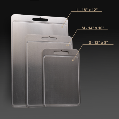 Pure Titanium Cutting Board Set